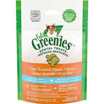 Greenies Oven Roasted Chicken Dental Treat 2.1OZ