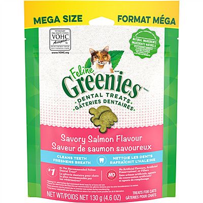 Greenies Savoury Salmon Dental Treat 4.6OZ