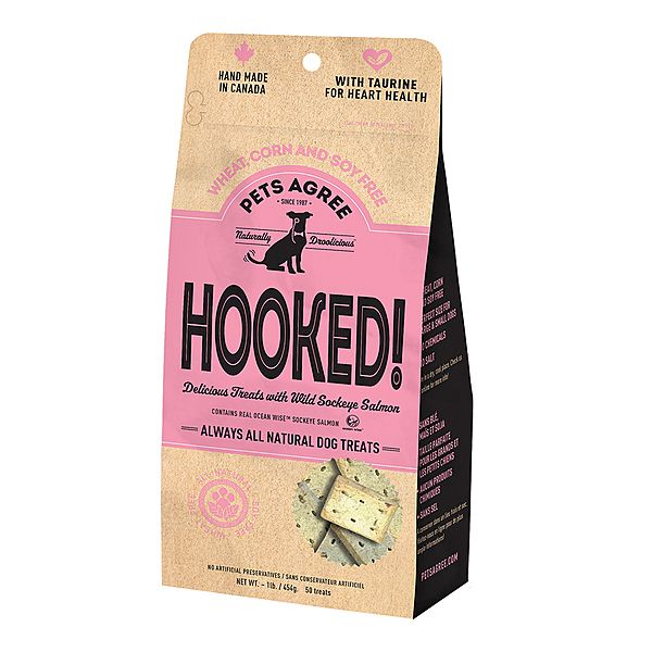 Hooked Bars Salmon 1LB
