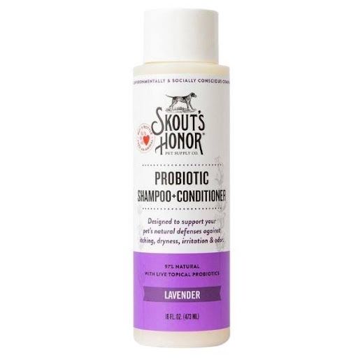 Skout&#39;s Honor Probiotic Shampoo &amp; Conditioner Lavender 16OZ