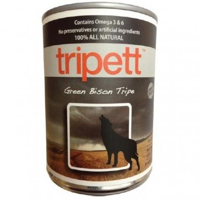 Tripett Green Bison Tripe [DOG] 340GM