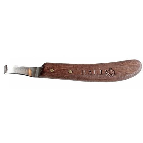 Hall Hoof Knife Curved Blade LH