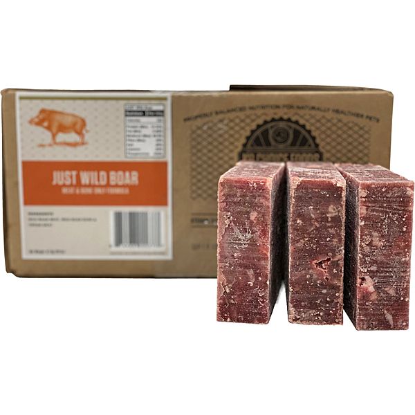 K9 Choice Frozen - Just Wild Boar Meat &amp; Bone Formula [DOG] 20LB