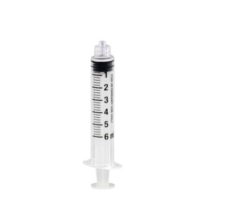 Luer Slip Syringe 6 CC