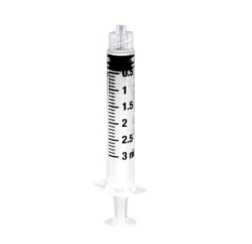Luer Lock Syringe 3 CC