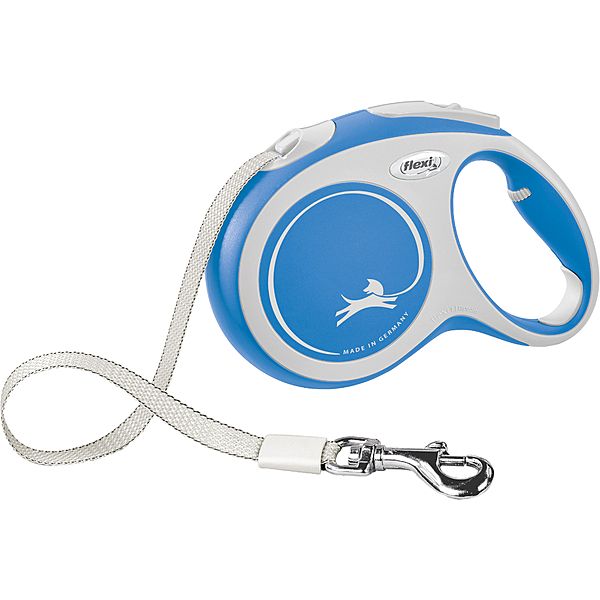 Comfort Tape Flexi Leash Blue 5M L