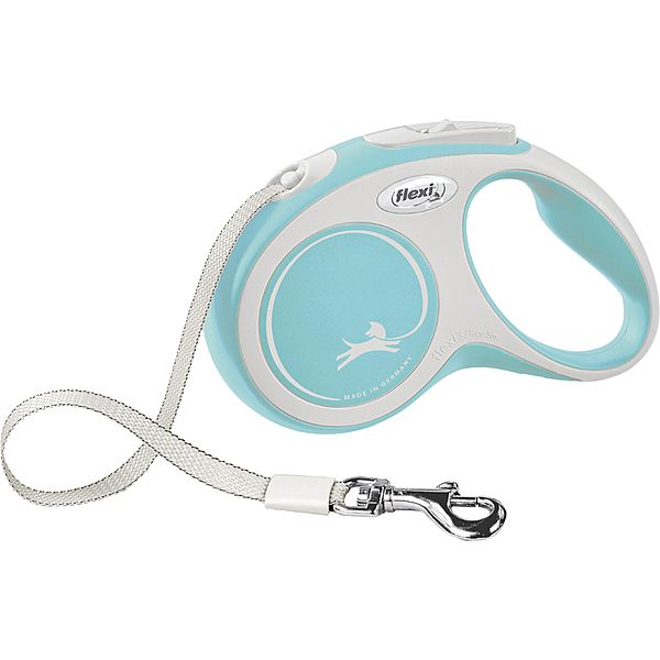 Comfort Tape Flexi Leash Light Blue 5M S