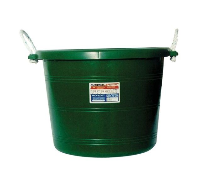 Muck Bucket 70QT Green