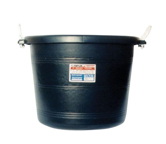 Muck Bucket 70QT Black