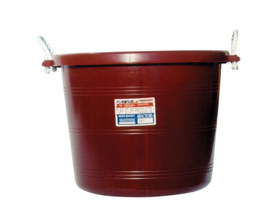 Muck Bucket 70QT Burgundy
