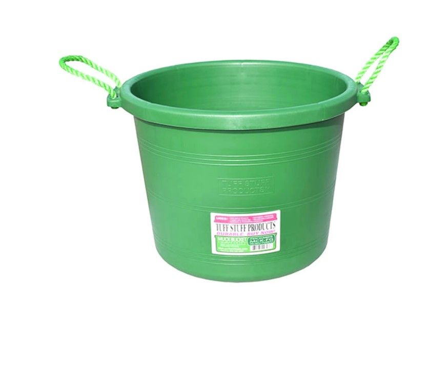 Muck Bucket 70QT Lime Green