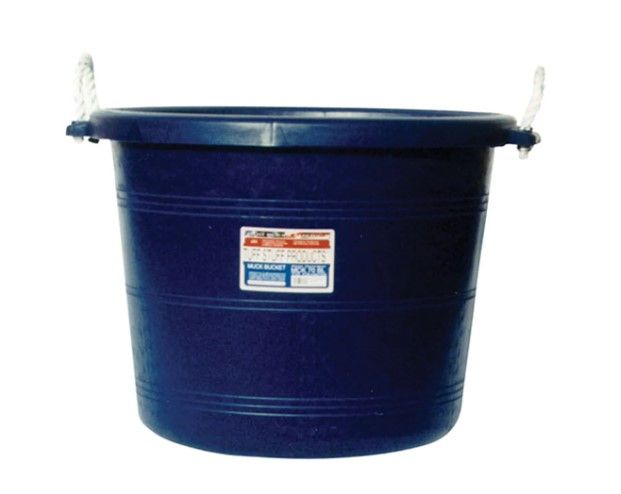 Muck Bucket 70QT Blue