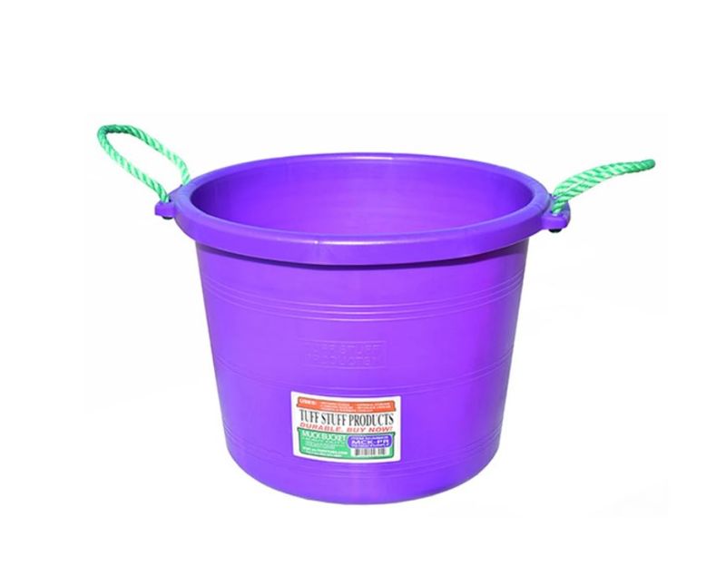 Muck Bucket 70QT Purple