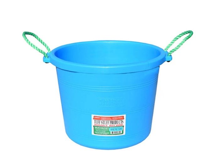 Muck Bucket 70QT Sky Blue