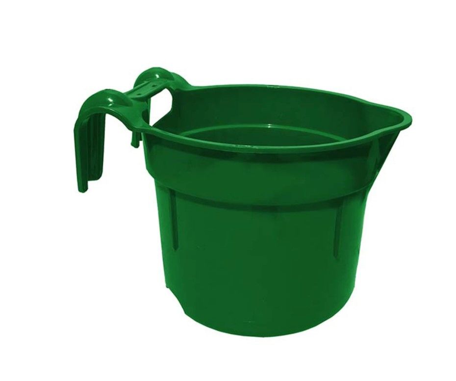 Round Fence Feeder 10 QT Green