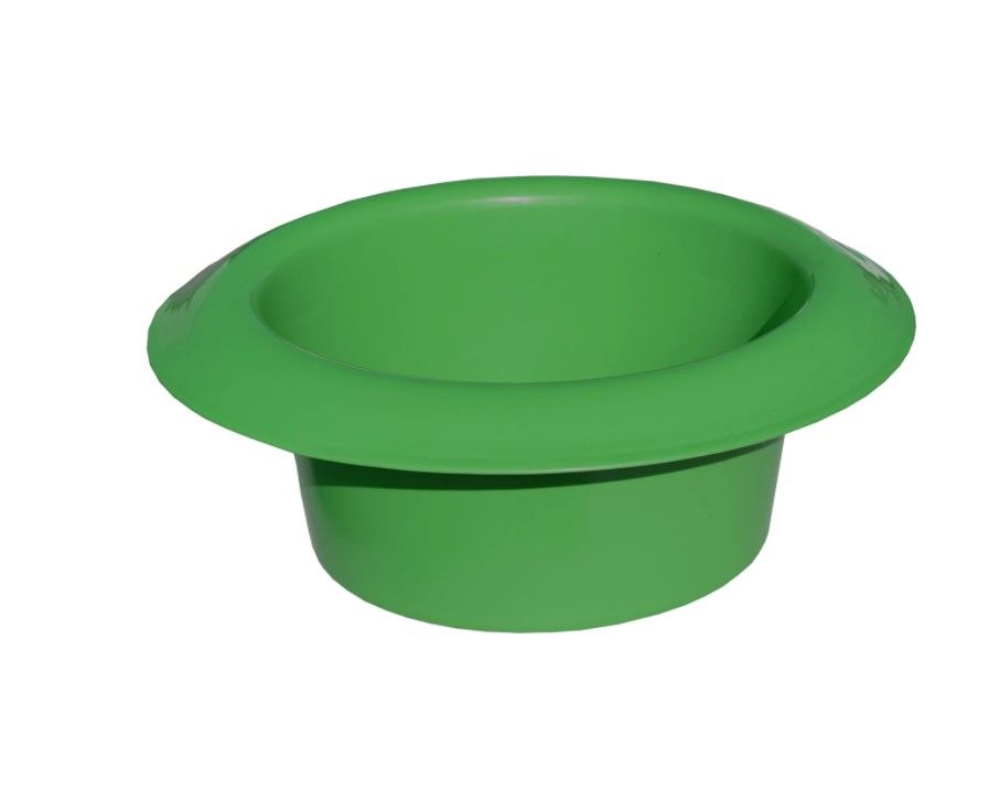 Round Plastic Tire Feeder 16 QT Green