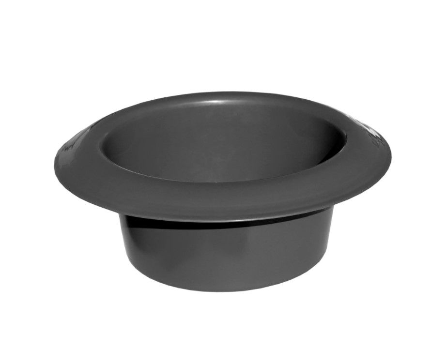 Round Plastic Tire Feeder 16 QT Black