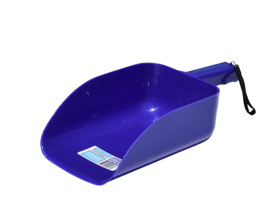 Tuff Stuff Square Open Feed Scoop Purple