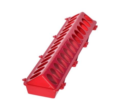 Plastic Flip Top Feeder 20” Red