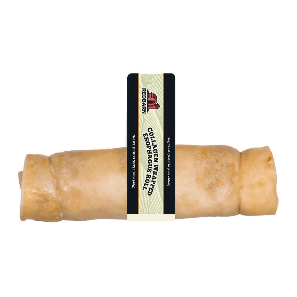 Redbarn Collagen Wrapped Esophagus Roll Medium