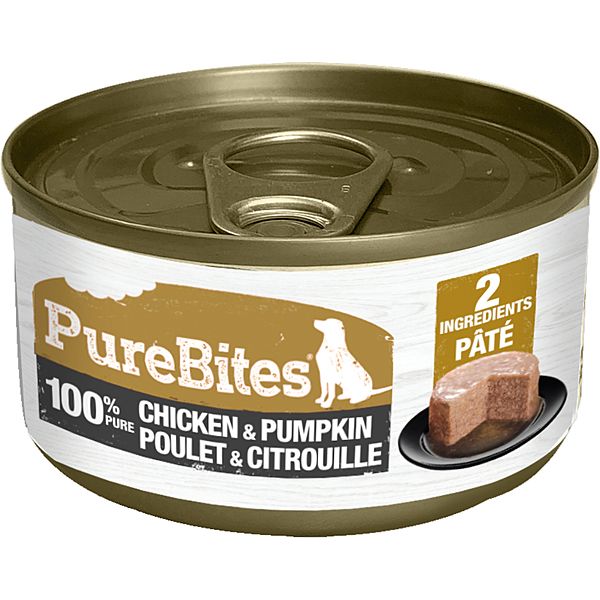 PureBites 100% Pure Chicken &amp; Pumpkin Pate [DOG] 2.5OZ