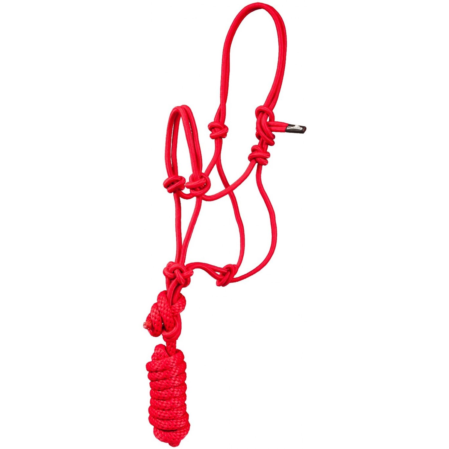 Mustang Pony/Mini Rope Halter w/ Lead Purple