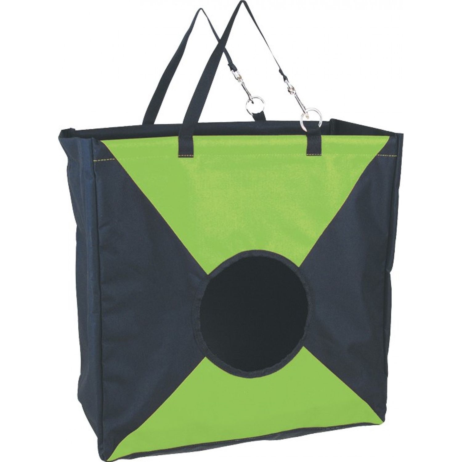 Poly Hay Bag - Lime/Black