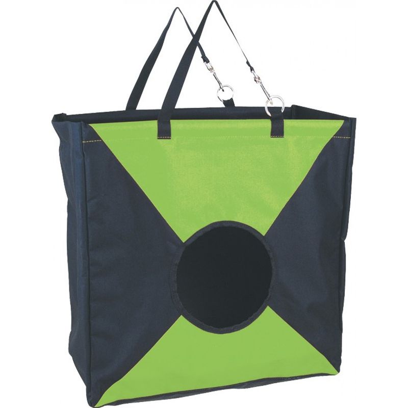 Poly Hay Bag - Lime/Black