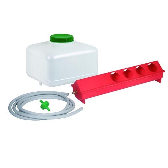 Waterer Auto Plastic Trough Kit