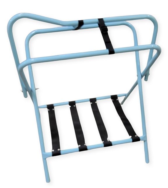 Folding Saddle Stand Teal