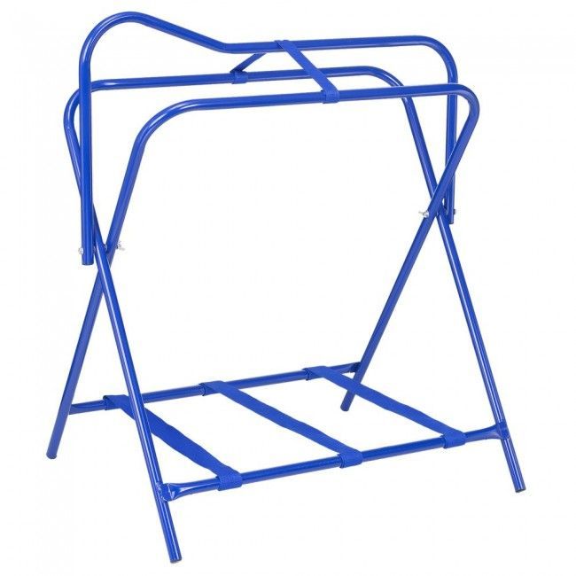 Folding Saddle Stand Royal Blue