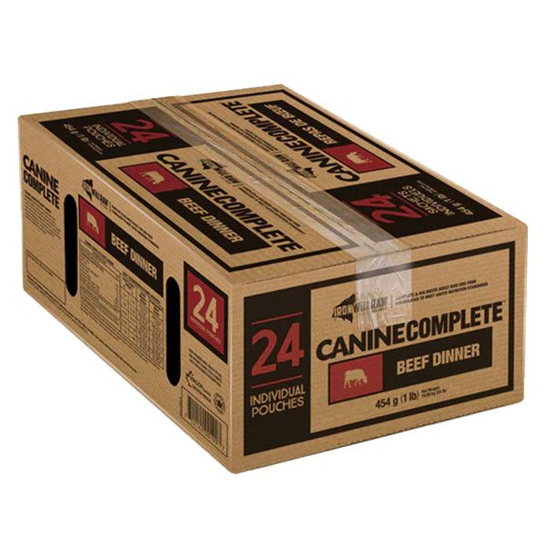 Iron Will Raw Frozen - Complete Beef Dinner 24/1 lb