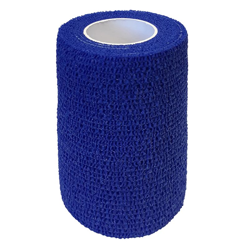 Silverline Cohesive Bandage 4” X 4.5M Royal Blue