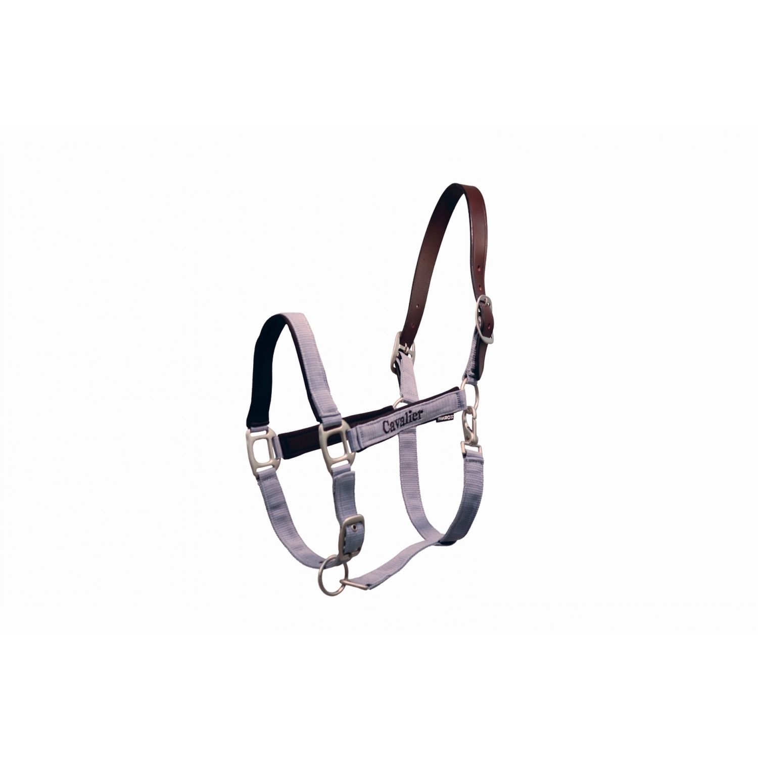 Cavalier Breakaway Halter Cob Light Grey