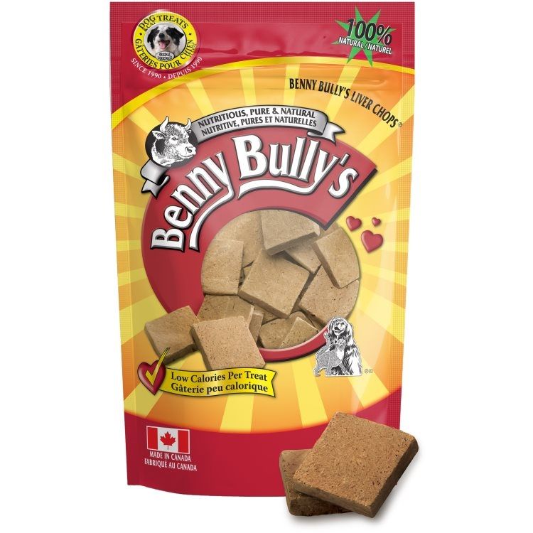 Benny Bully&#39;s Liver Chops Original [DOG] 500GM