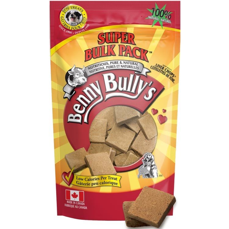 Benny Bully&#39;s Liver Chops Original [DOG] 1.5KG