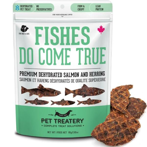 Fishes Do Come True Salmon &amp; Herring 80GM
