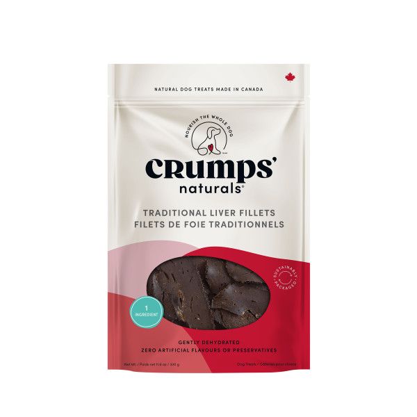 Crumps' Naturals Traditional Liver Fillets 330GM