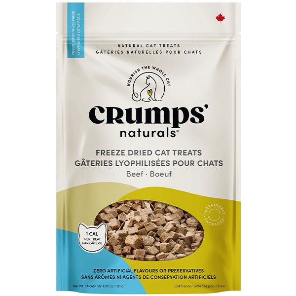 Crumps' Naturals Freeze Dried Beef [CAT] 30GM