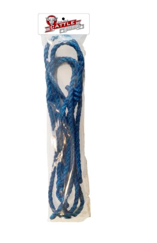 Cow Rope Halter Blue