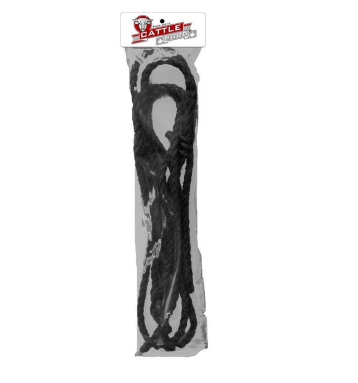 Cow Rope Halter Black
