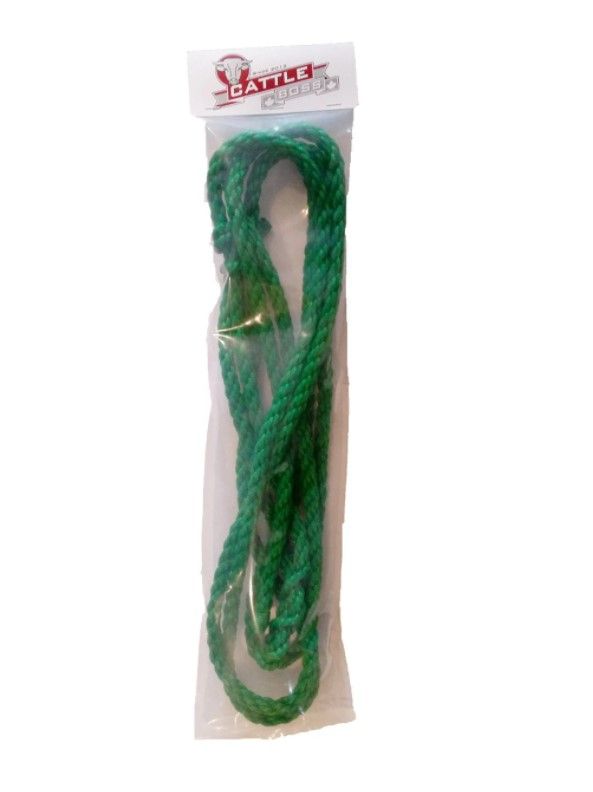 Cow Rope Halter Green