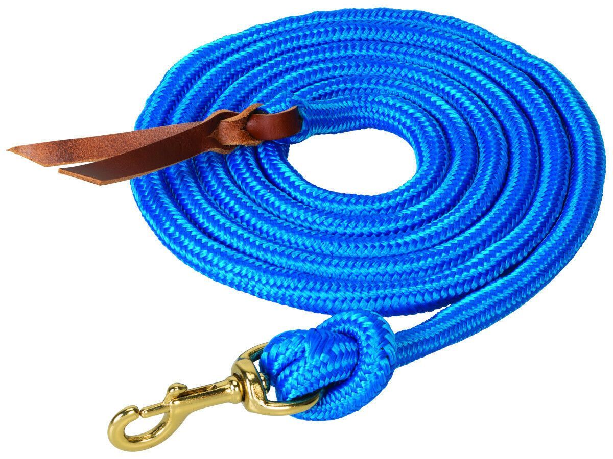 Cowboy Lead Rope w/ Removeable Snap Turquoise
