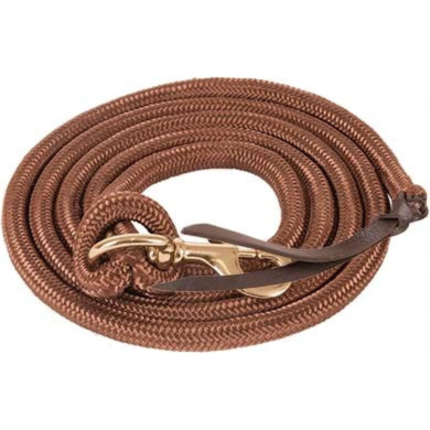 Mustang Cowboy Poly Lead 9&#39; Brown