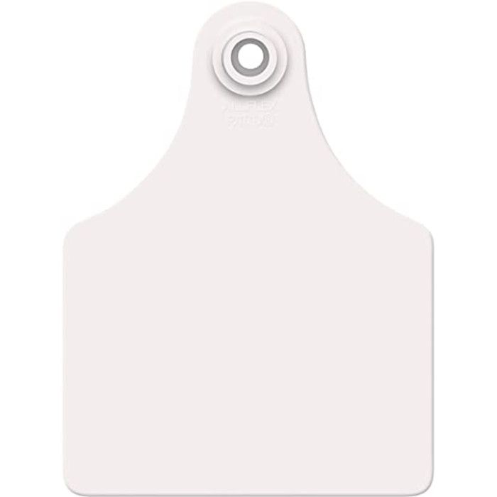 AllFlex Livestock Tags 2PC Blank 25PK White Maxi