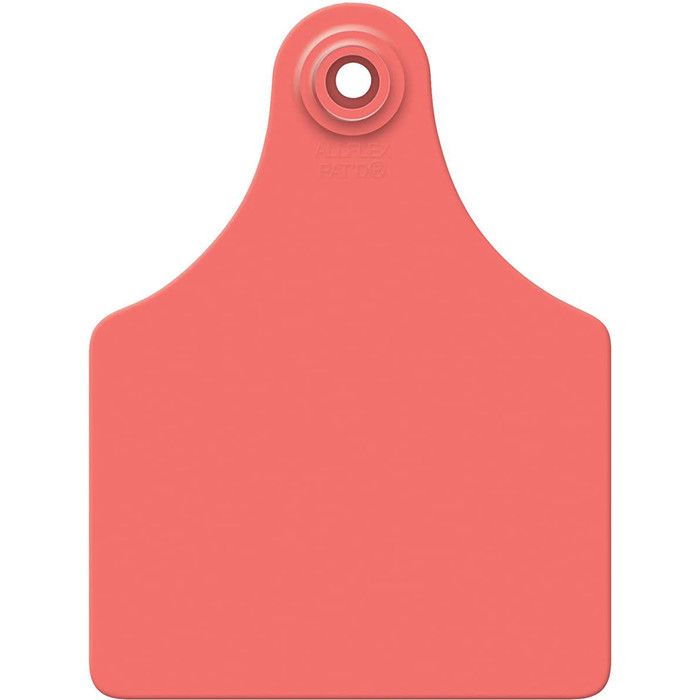 AllFlex Livestock Tags 2PC Blank 25PK Red Maxi