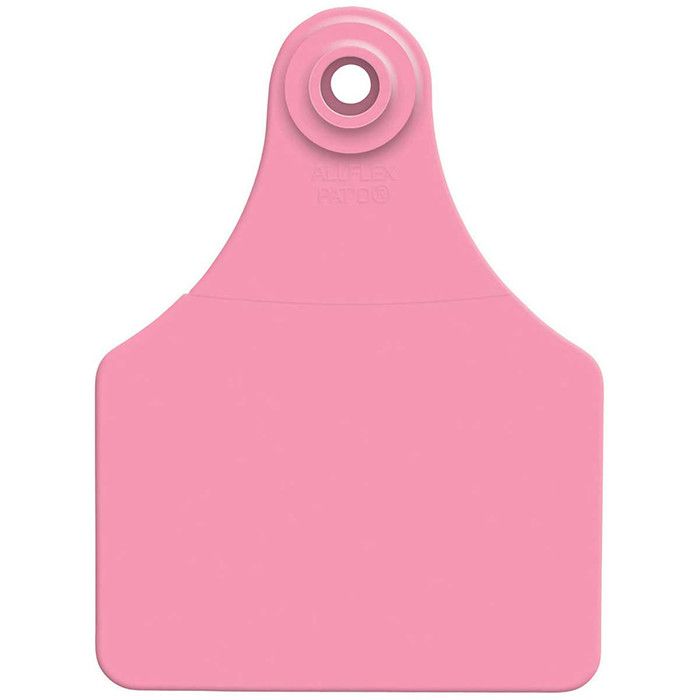 AllFlex Livestock Tags 2PC Blank 25PK Pink Maxi