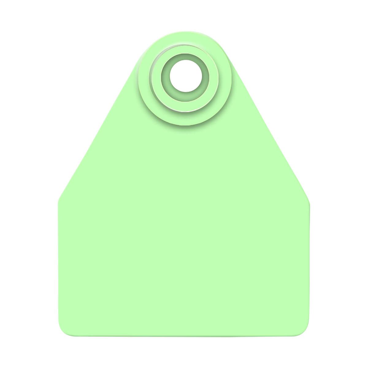 AllFlex Livestock Tags 2PC Blank 25PK Green Medium