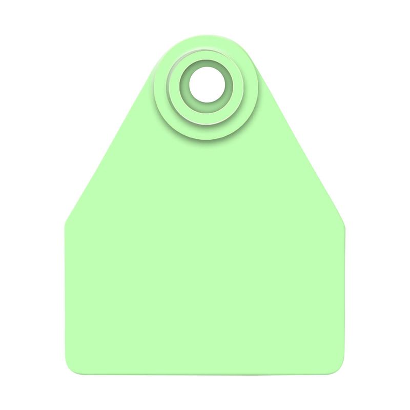 AllFlex Livestock Tags 2PC Blank 25PK Green Medium