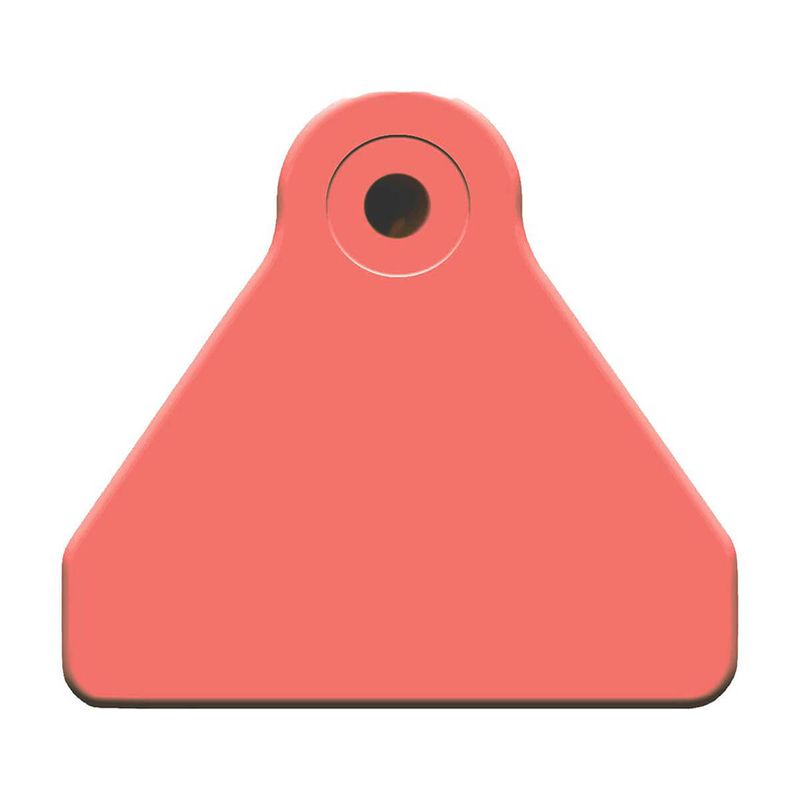 Allflex Sheep Mini Tags 2PC Blank 25PK Red